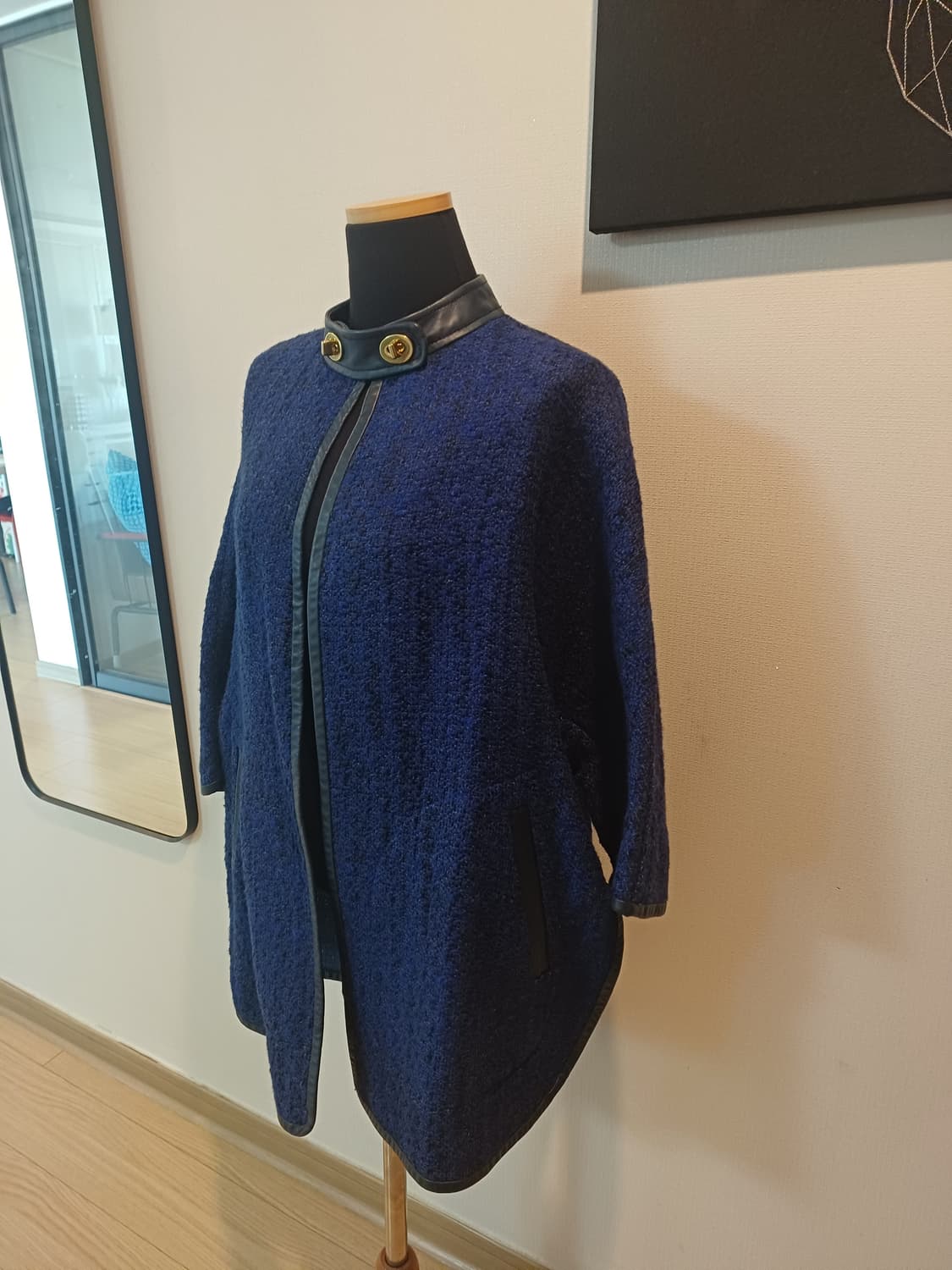 코치(COACH) 트위드 레더 트리밍 자켓  상품이미지10