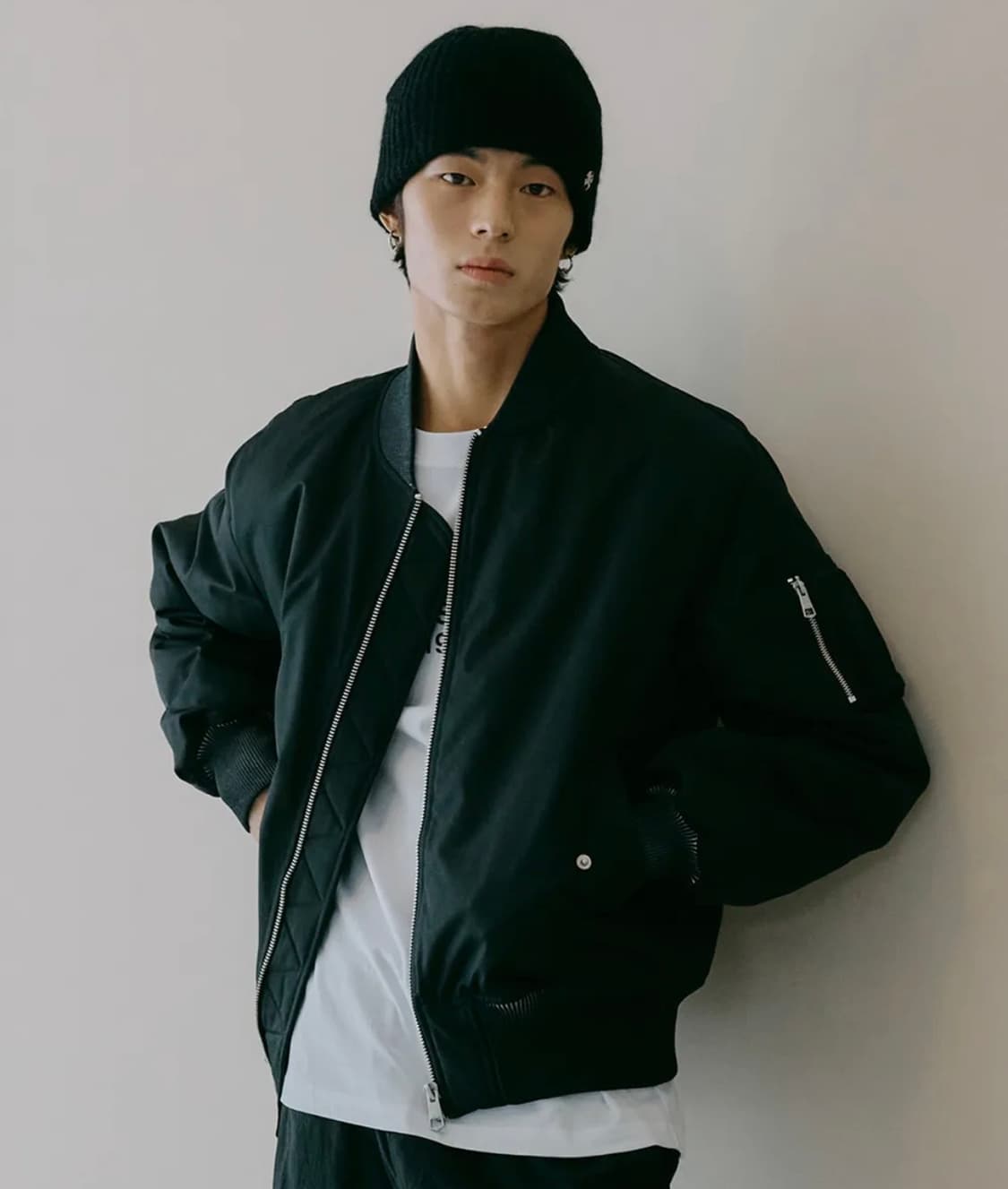 마리떼 프랑소와 저버 MA-1 JUMPER black 상품이미지1