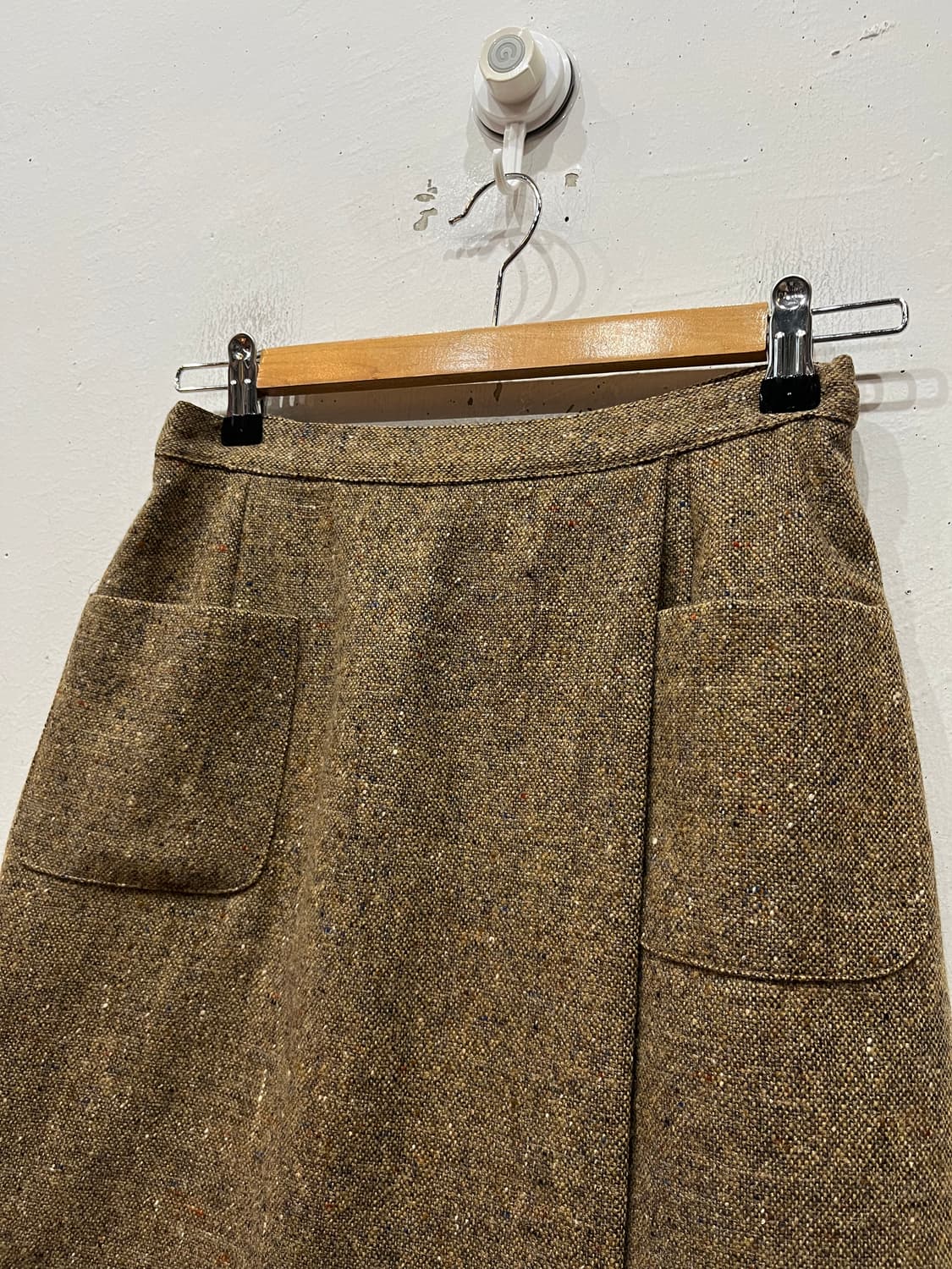 막스마라 퓨어울 트위드 스커트 치마 Made in ITALY 상품이미지2