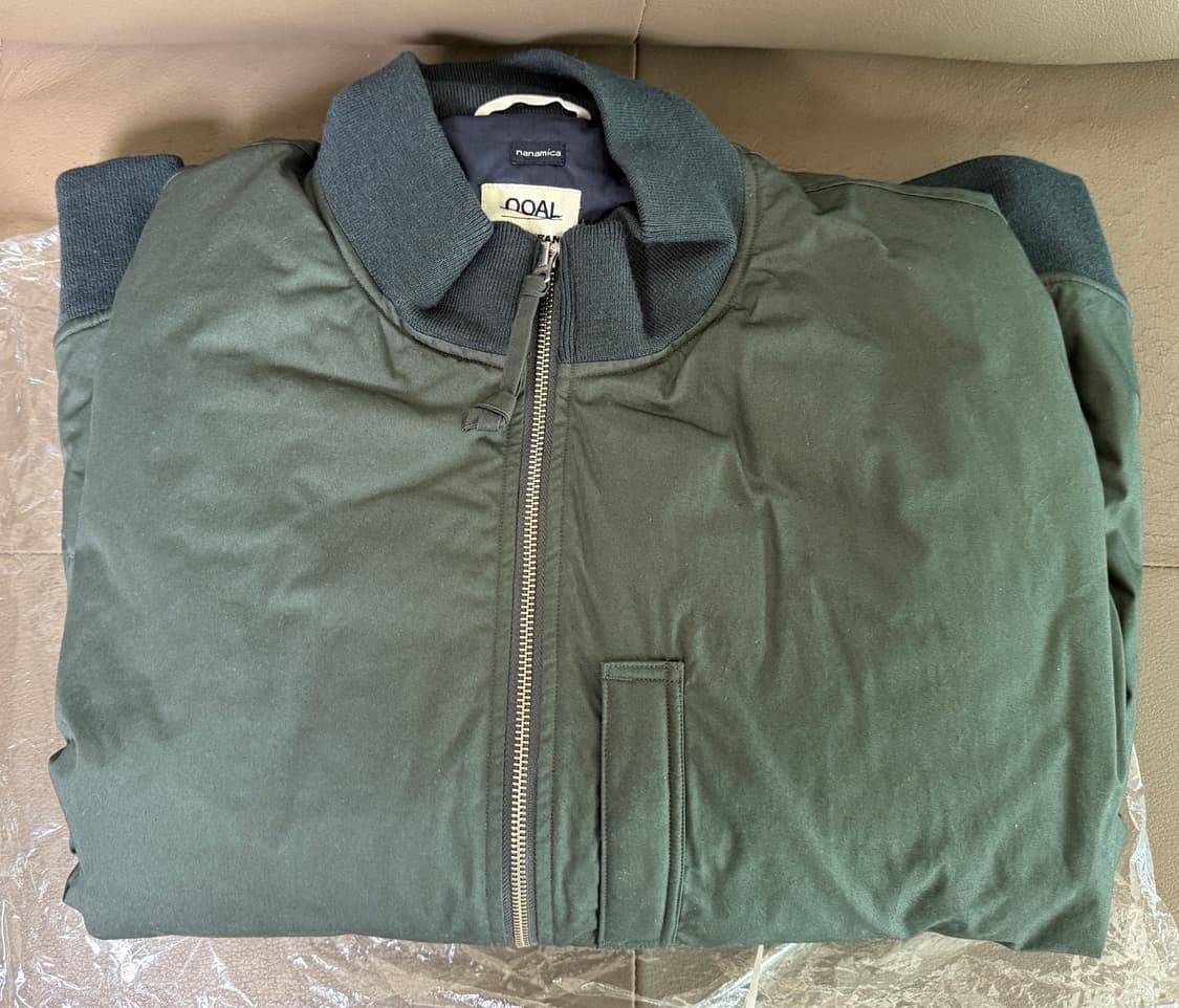 [XL] 23FW 나나미카 인슐레이션 바시티 모스그린 상품이미지2