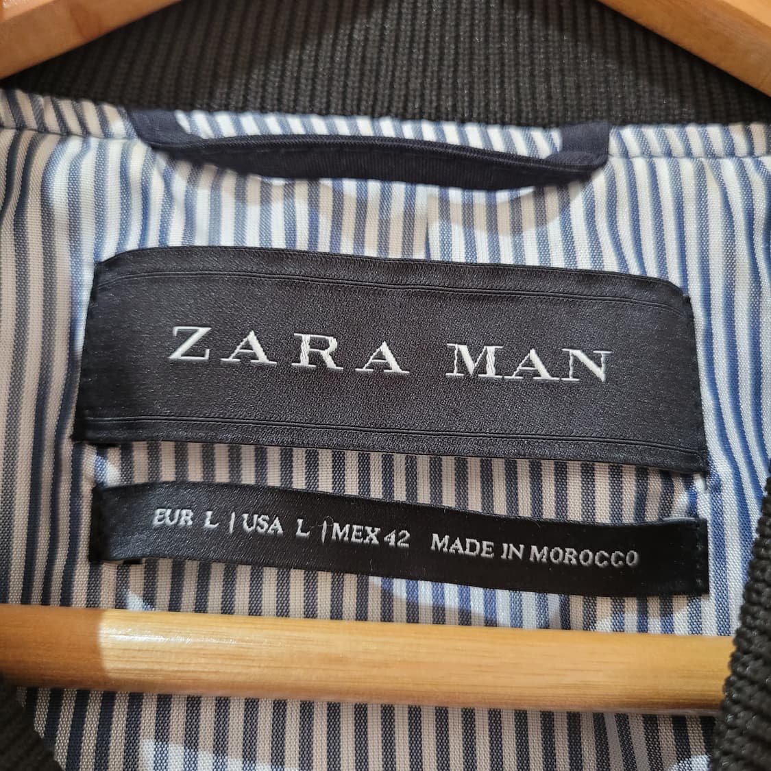 (L) ZARA 자라 남성 블루종 자켓 상품이미지2