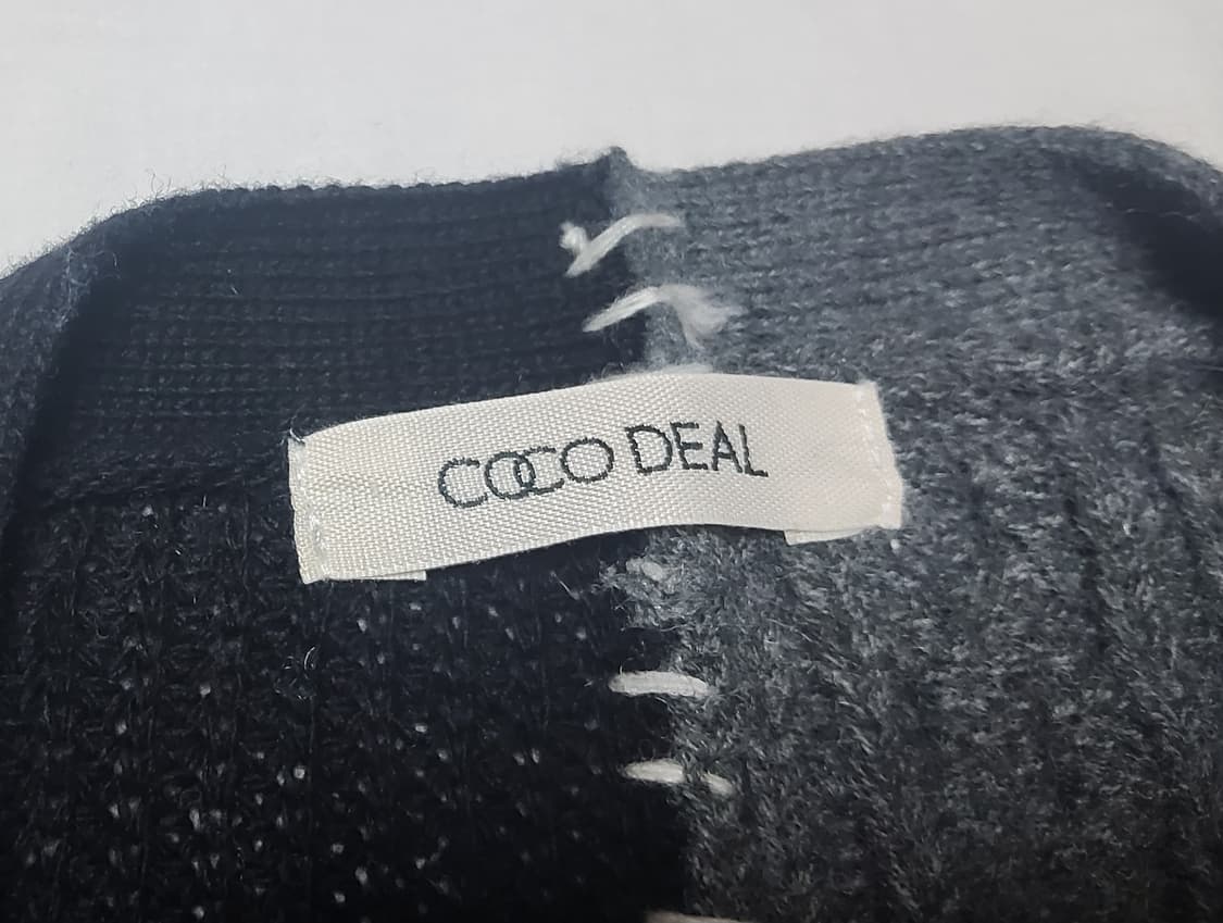 코코딜(COCO DEAL) 여성용 루즈핏 울 혼방 가디건 (FREE) 상품이미지5