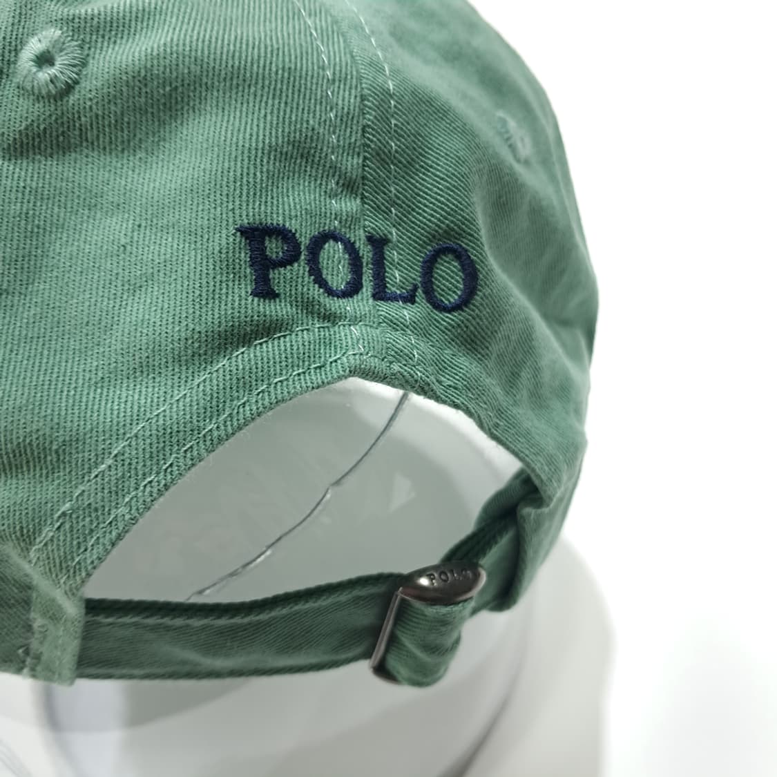 CL522 폴로 블랙 포니자수 에메랄드 그린 볼캡 모자 상품이미지6