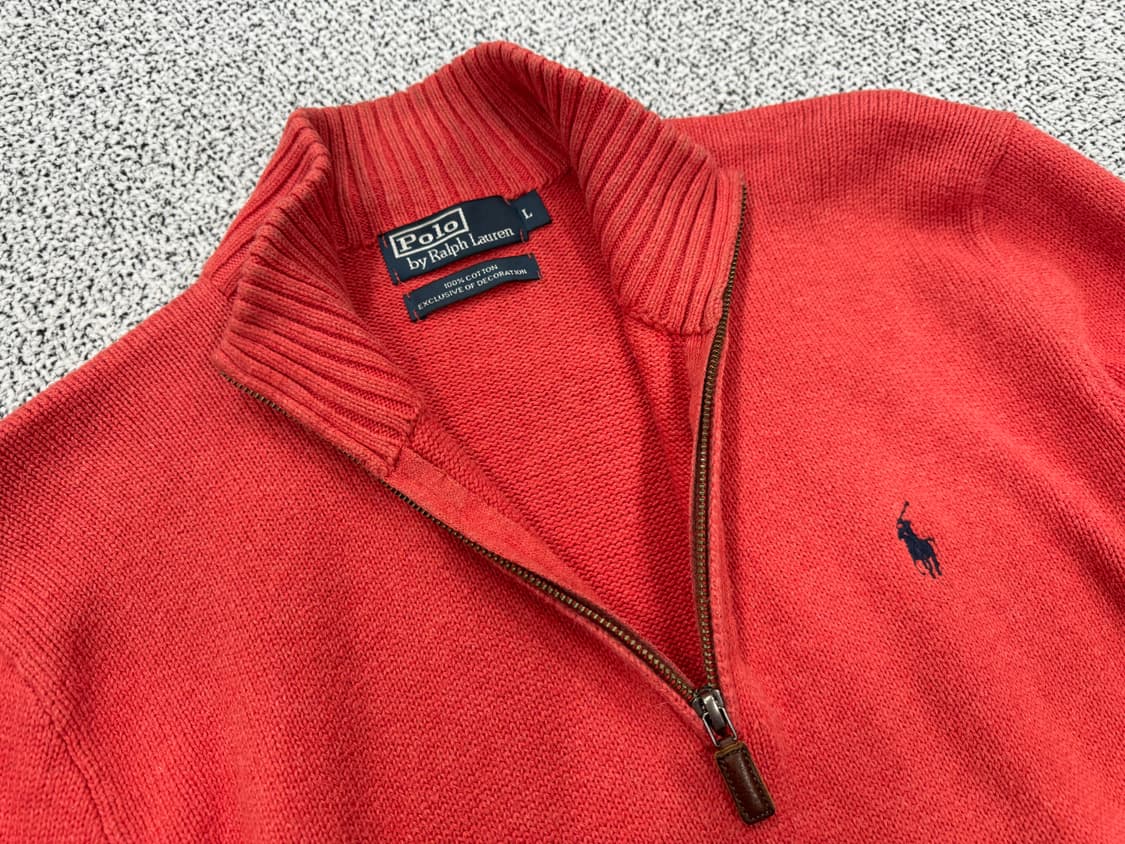 폴로 랄프로렌 반집업 니트 상품이미지3