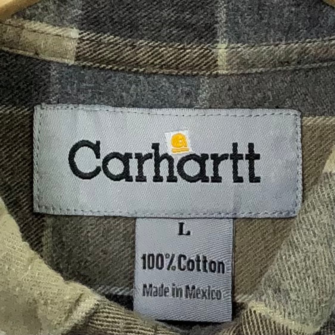 Xxl 칼하트 체크 남방 상품이미지3