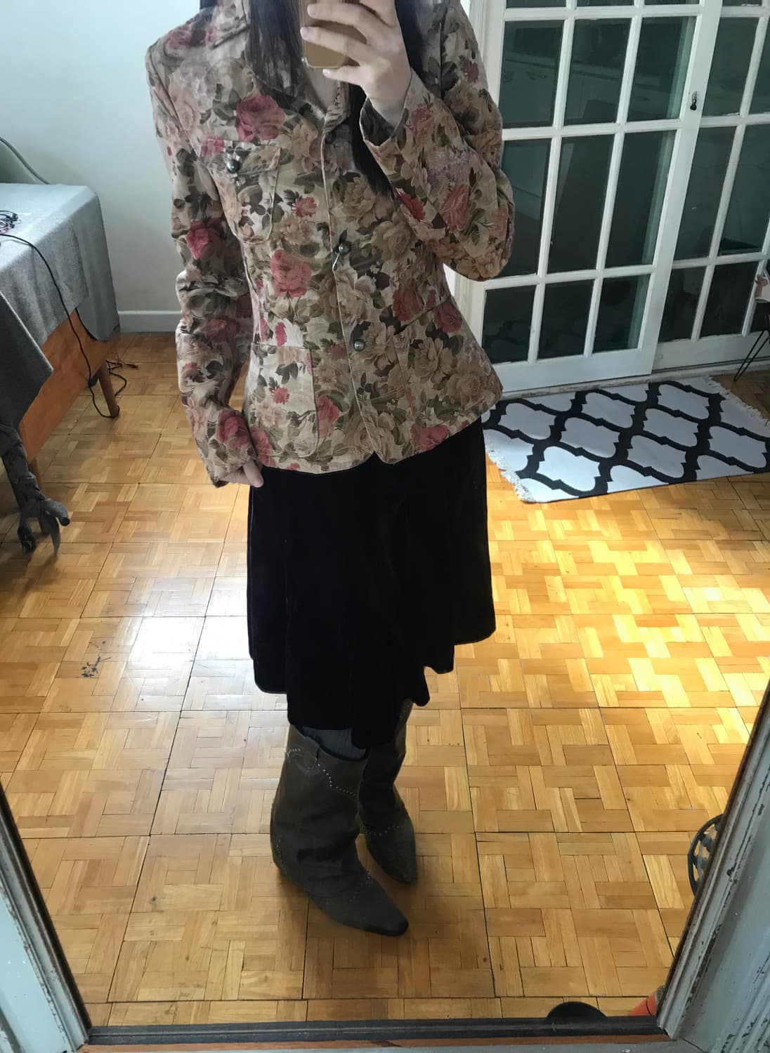 vintage pattern jacket 상품이미지3