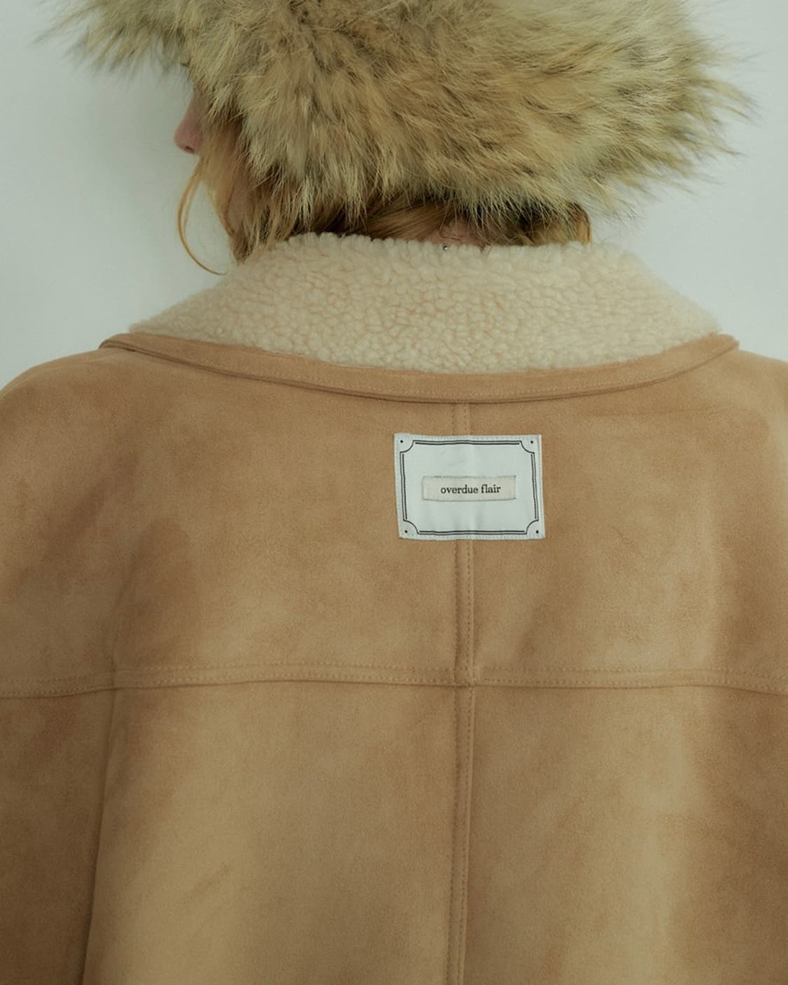 오버듀플레어 무스탕 상품이미지3