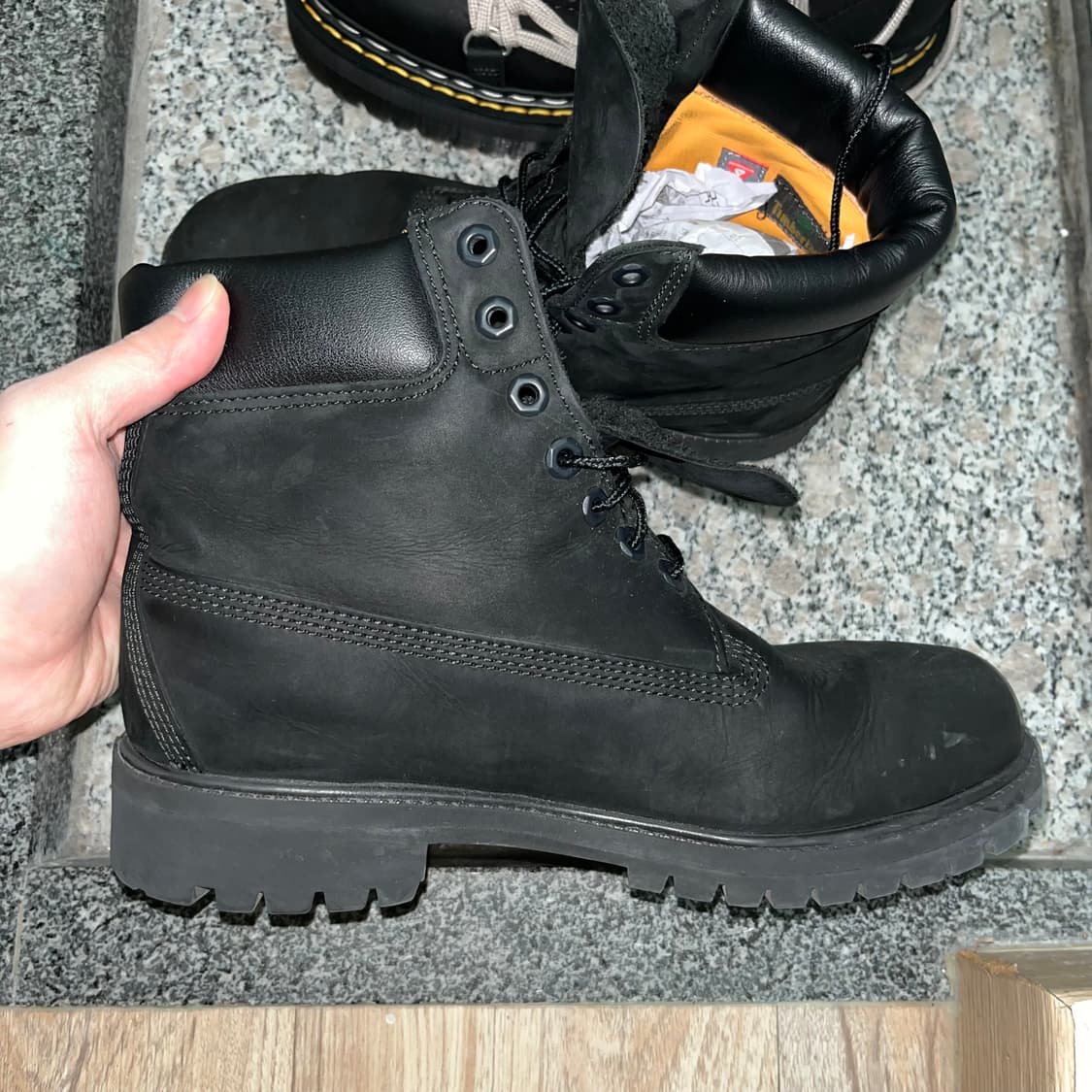 팀버랜드 프리미엄 6인치 블랙 265 상품이미지6