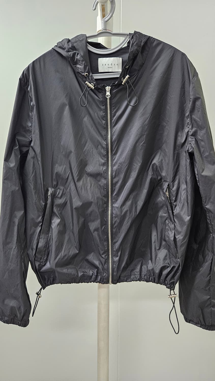 산드로 경량 나일론 후드 바람막이점퍼(M) 상품이미지1