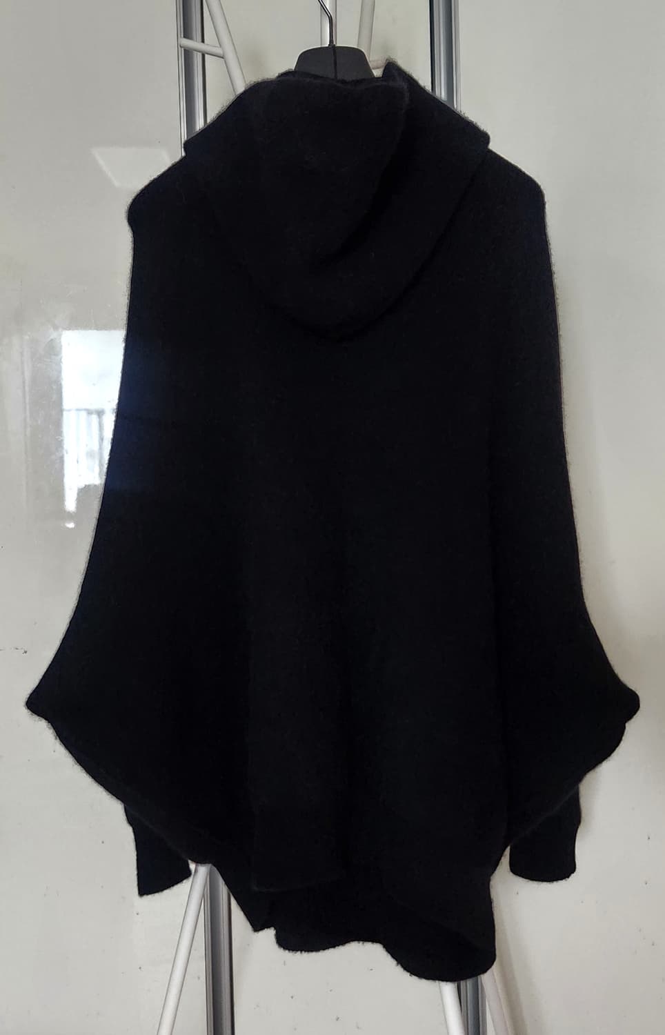 릭오웬스 FW25 런웨이 HUN 알파카 오버핏 후드 스웨터 상품이미지9