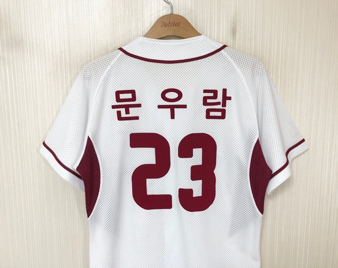 KBO 위팬 넥센(키움)히어로즈 홈유니폼/져지 90 #23 상품이미지8
