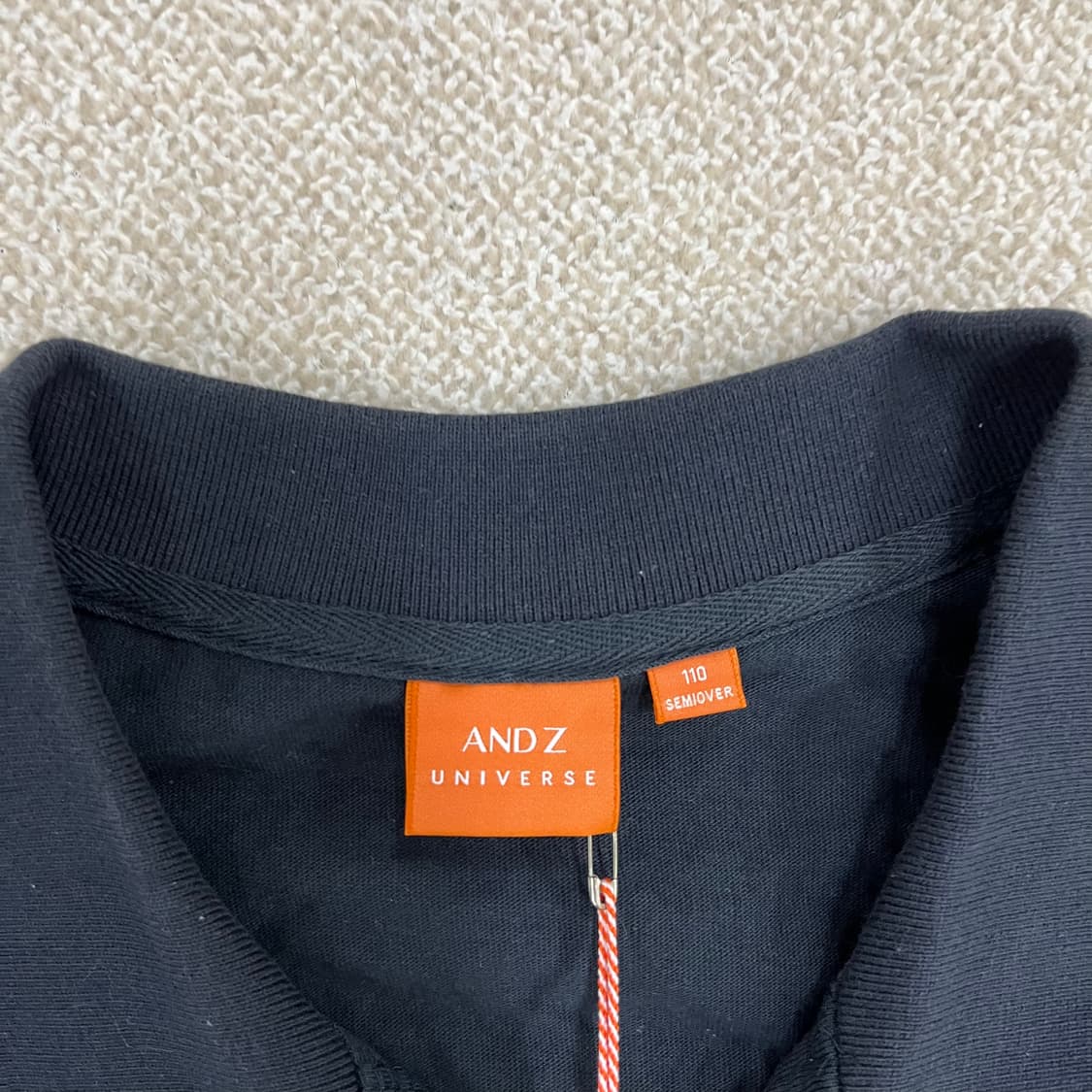 110 새상품 앤드지 카라 반팔 티셔츠 0203M1 상품이미지2