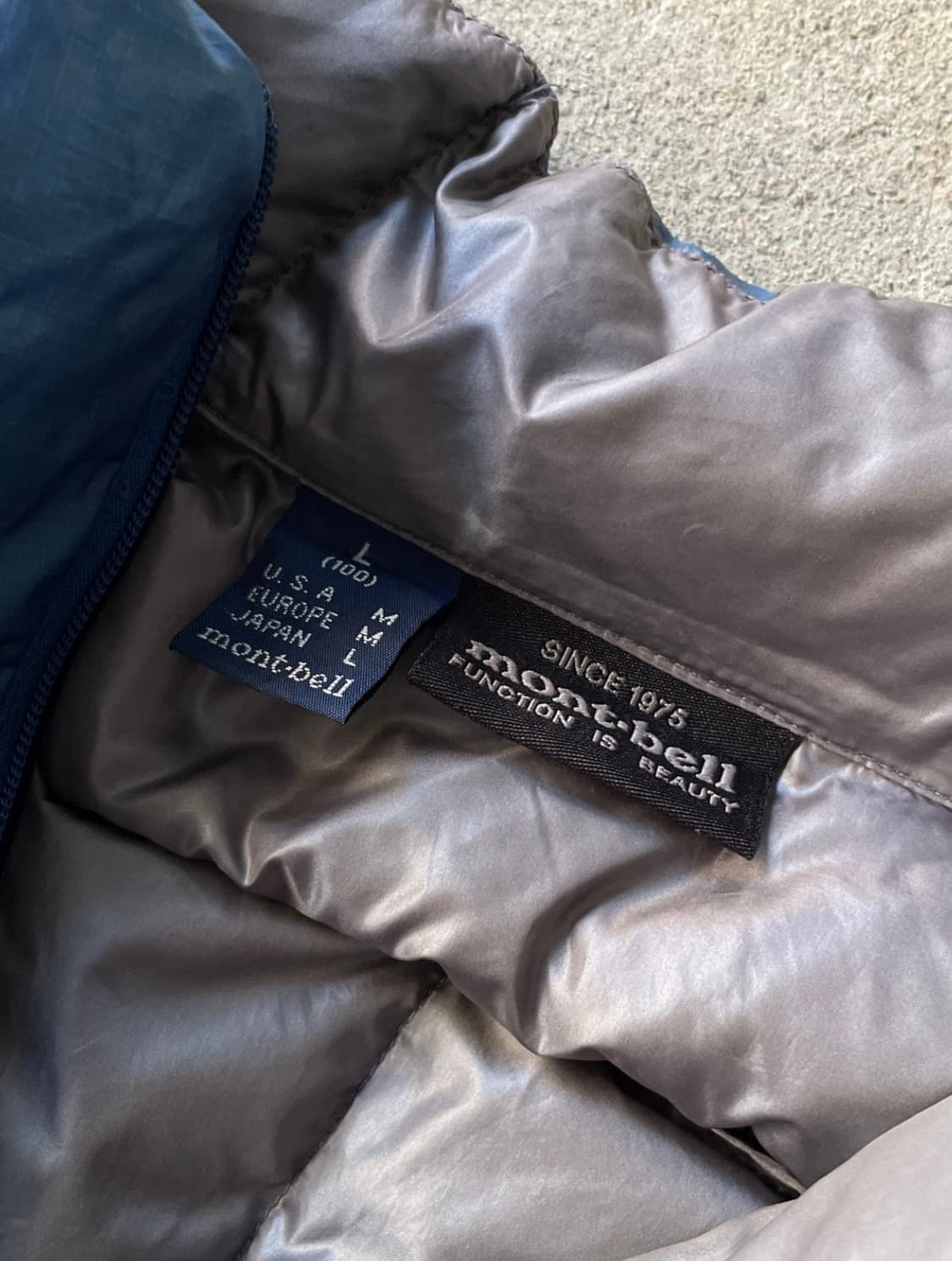 몽벨 경량 패딩 상품이미지4