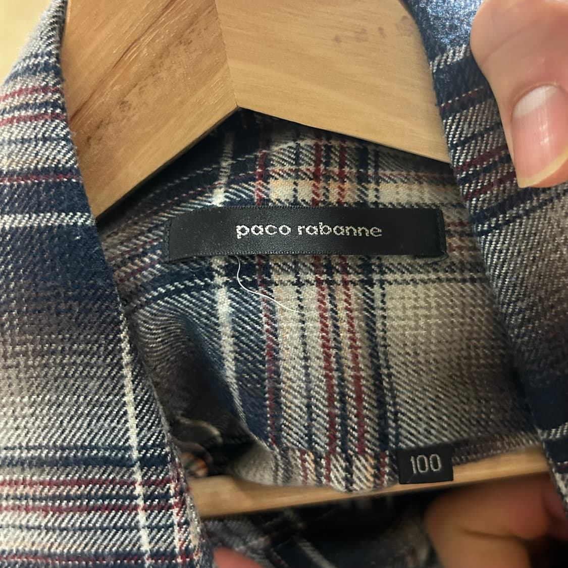 Paco Rabanne 체크셔츠 상품이미지3