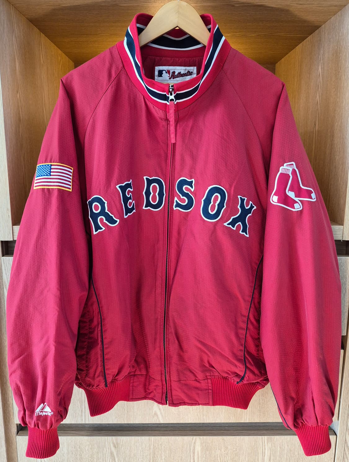 90s Majestic "Red Sox" Authentic Jacket
 상품이미지1