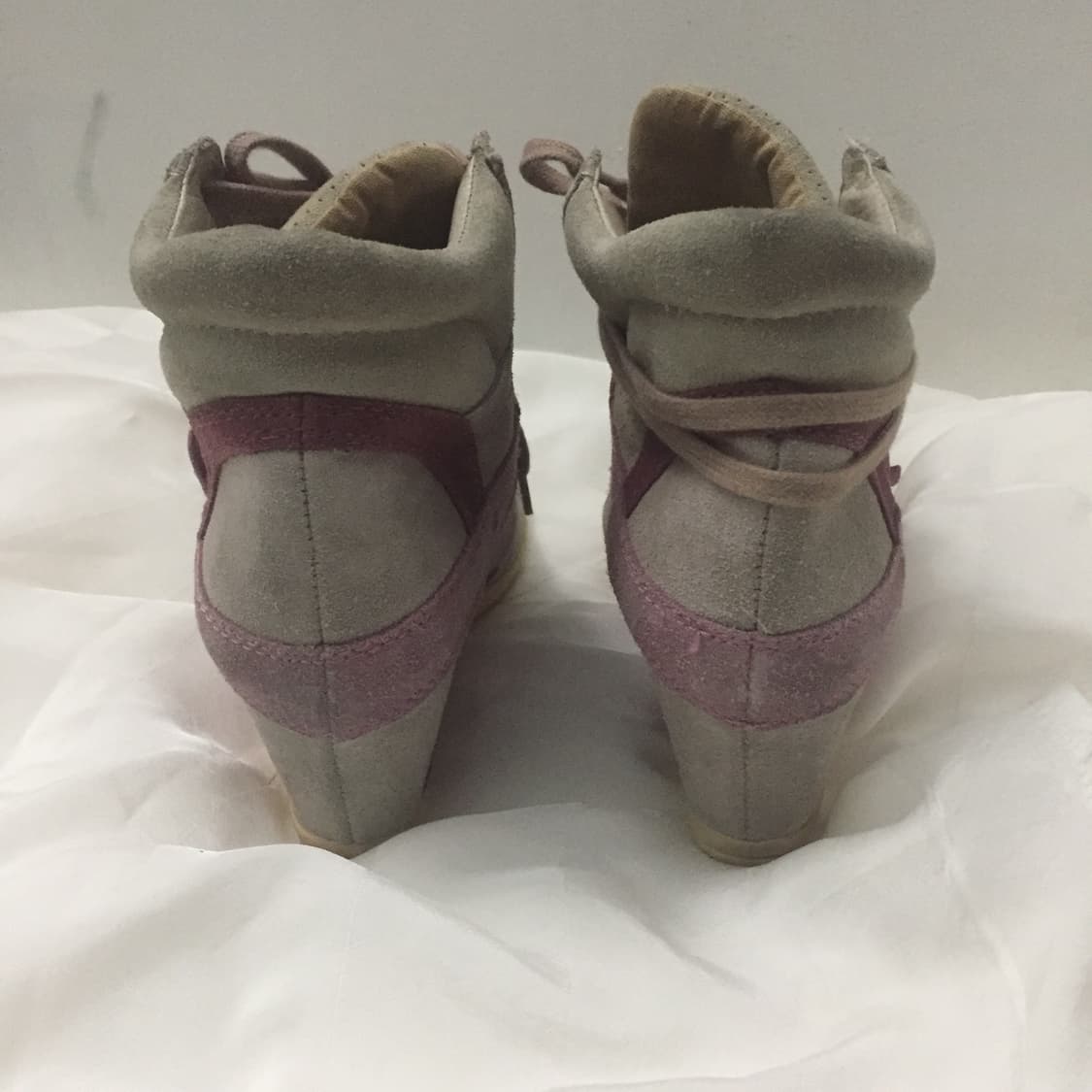 Ash 아쉬 스웨이드 하이탑 웨지 스니커즈 상품이미지3