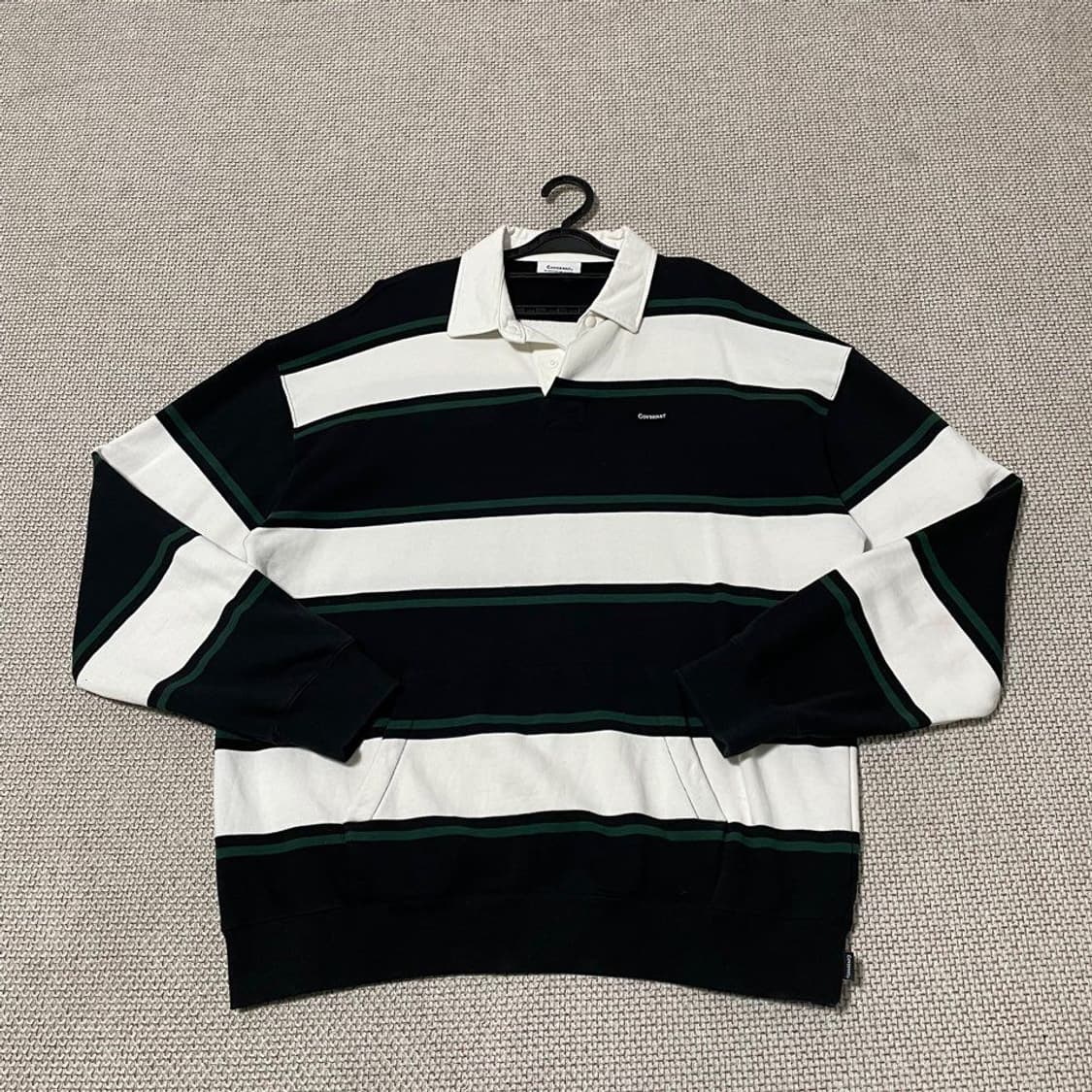 커버낫 스트라이프. 카라 긴팔티 5990 상품이미지1