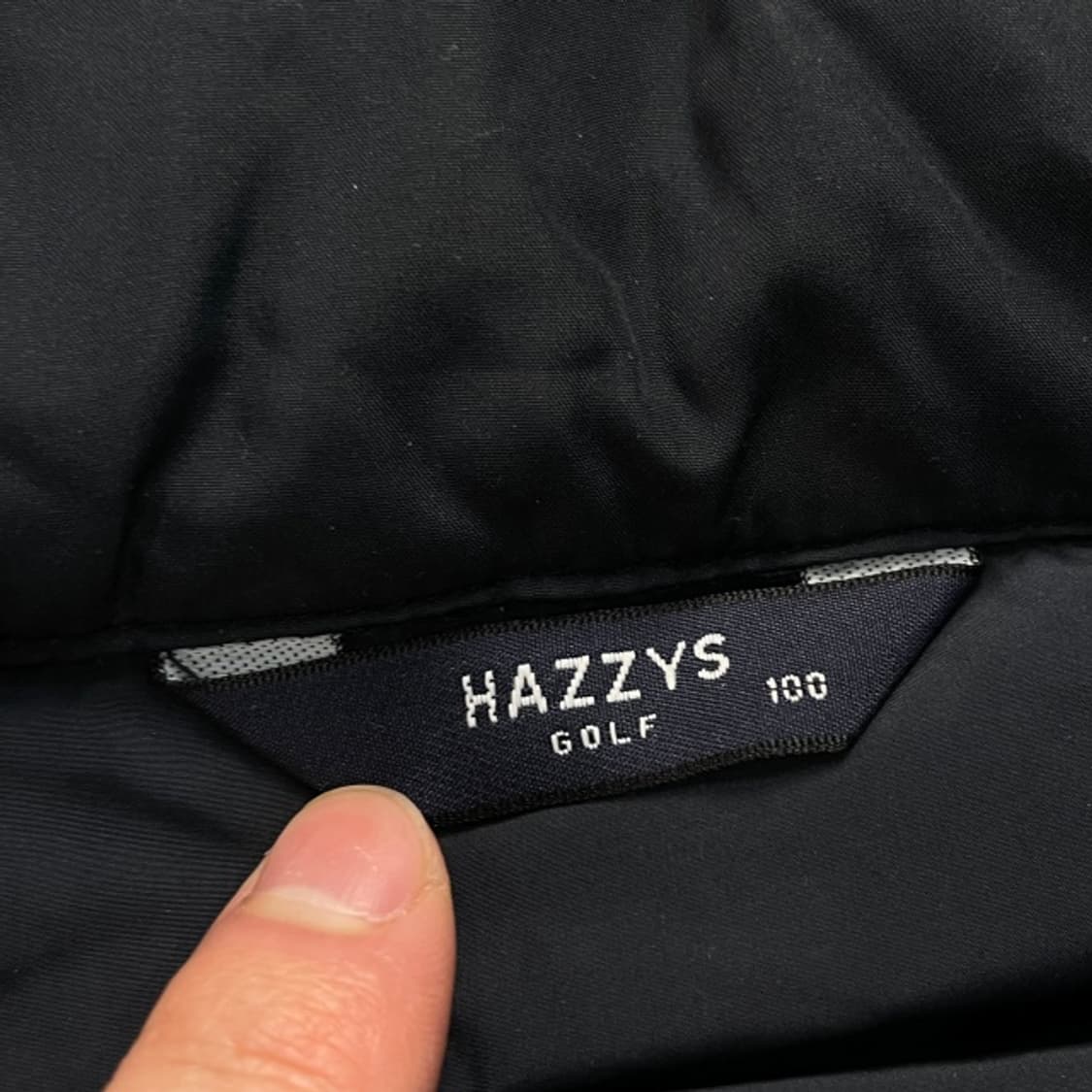 100 헤지스 골프 경량패딩 상품이미지3