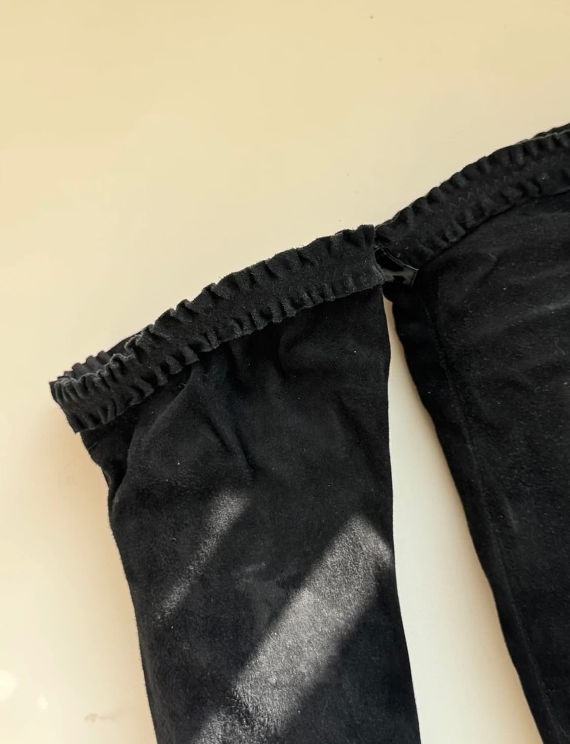 Yves saint laurent 입생로랑 스웨이드 롱부츠 부츠힐 상품이미지2