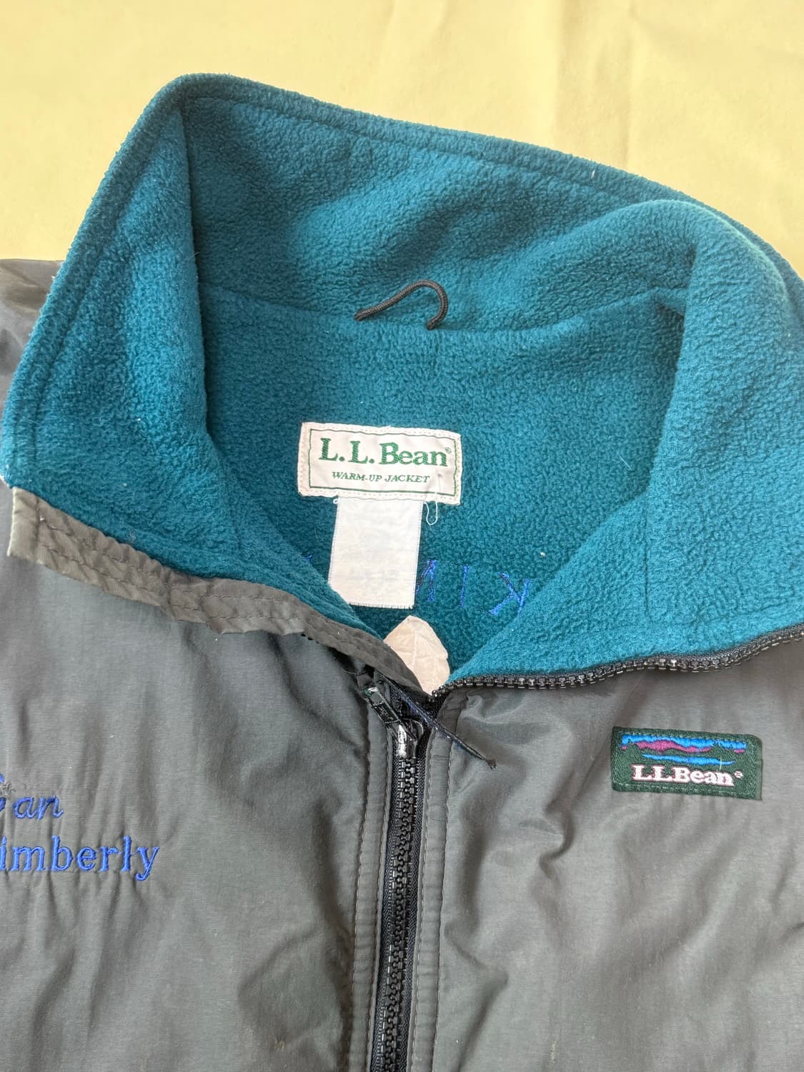 엘엘빈 웜업 플리스 집업 자켓 80~ 90s 상품이미지4