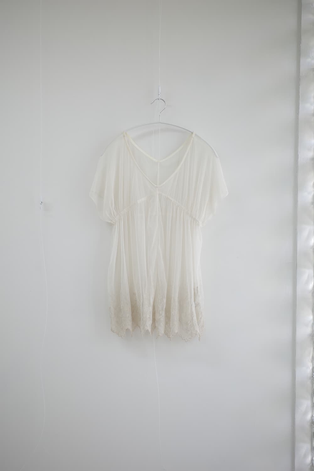 Layered chiffon lace blouse 상품이미지6