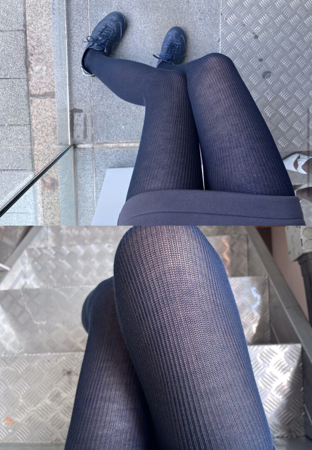 키야기 Soft & Warm Heavy Ribbed Tights 상품이미지1