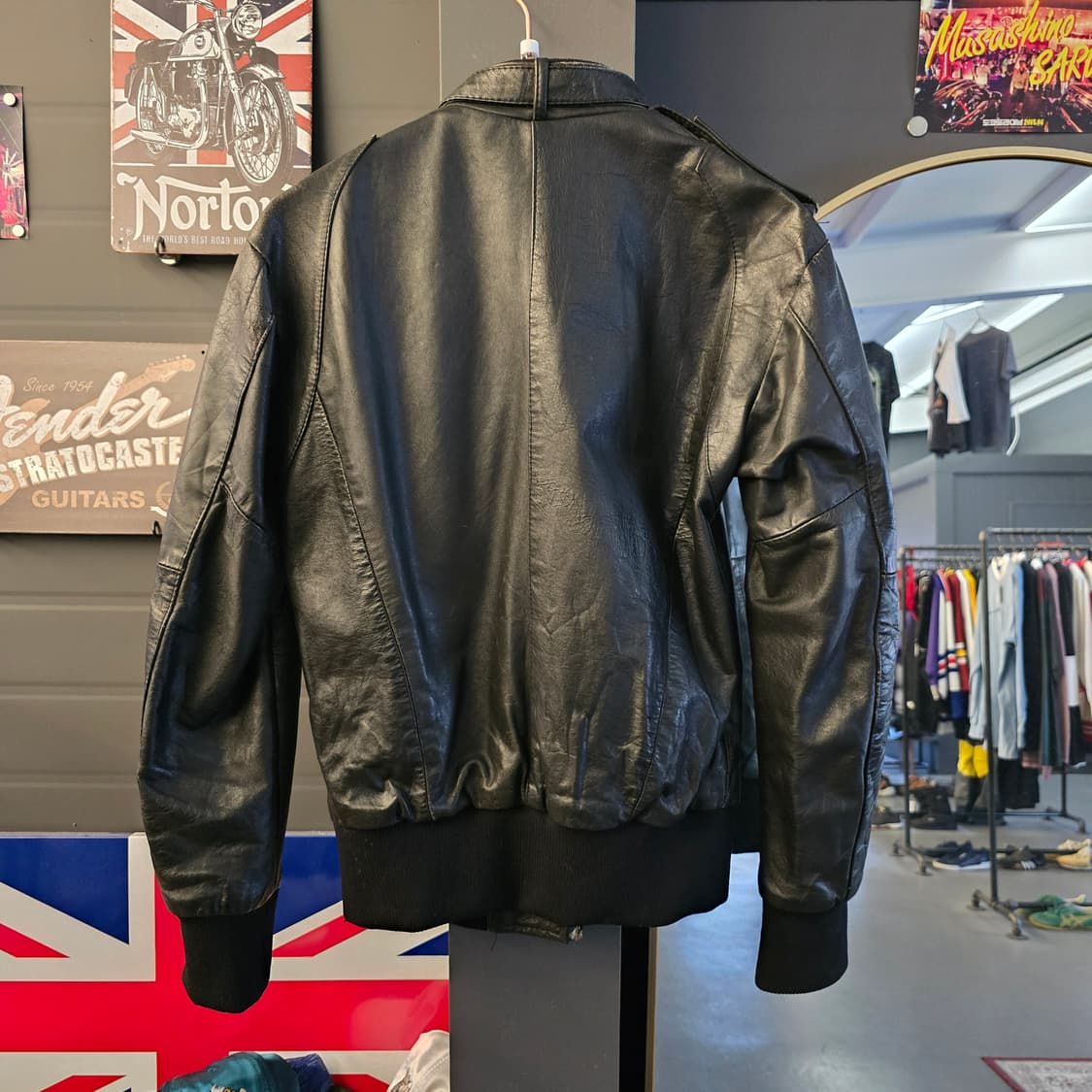 멤버스온리 레더 자켓 블랙 바이커 90s 빈티지 상품이미지2