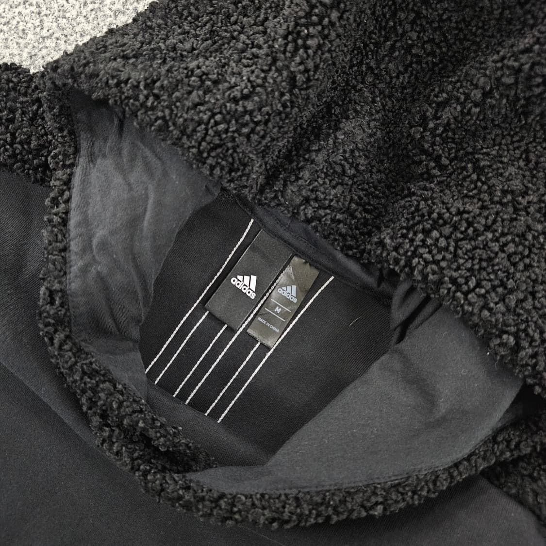 [M] 아디다스 쉐르파 플리스 후드 티셔츠 1104JM3 상품이미지3