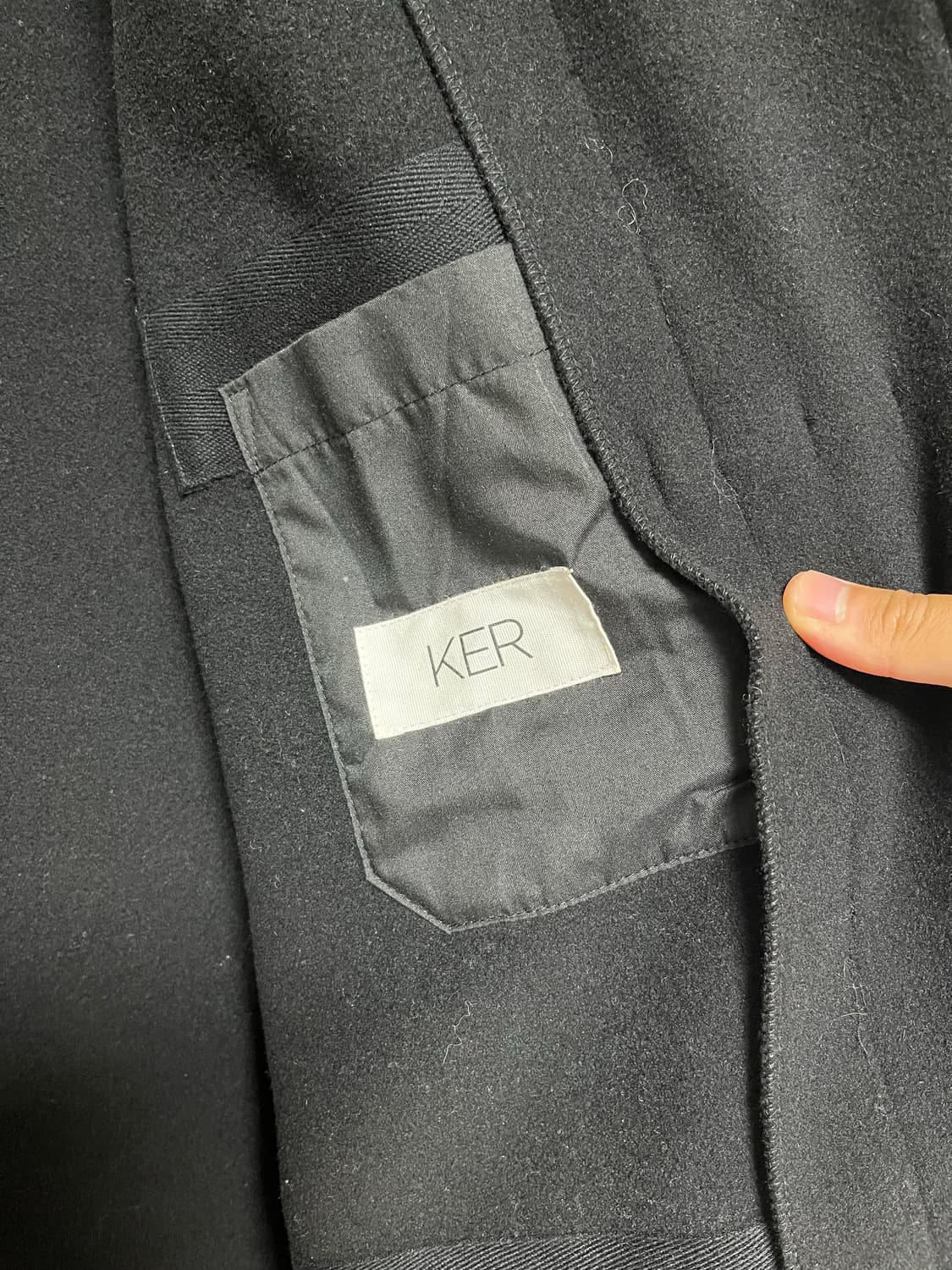 KER Duffle Coat Black 상품이미지4