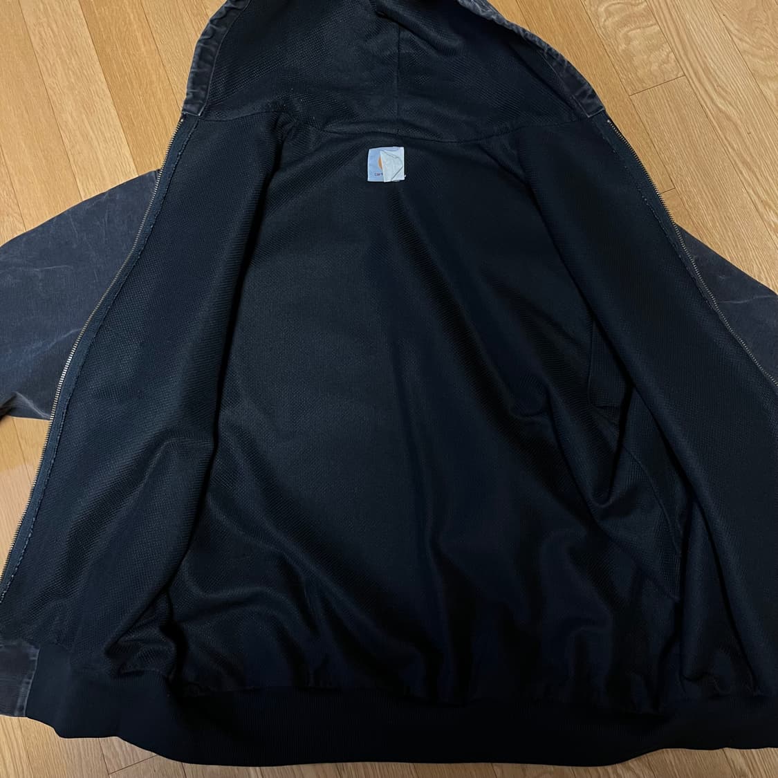 [XL] 90s 빈티지 칼하트 액티브 자켓 JR605 BLK 상품이미지2