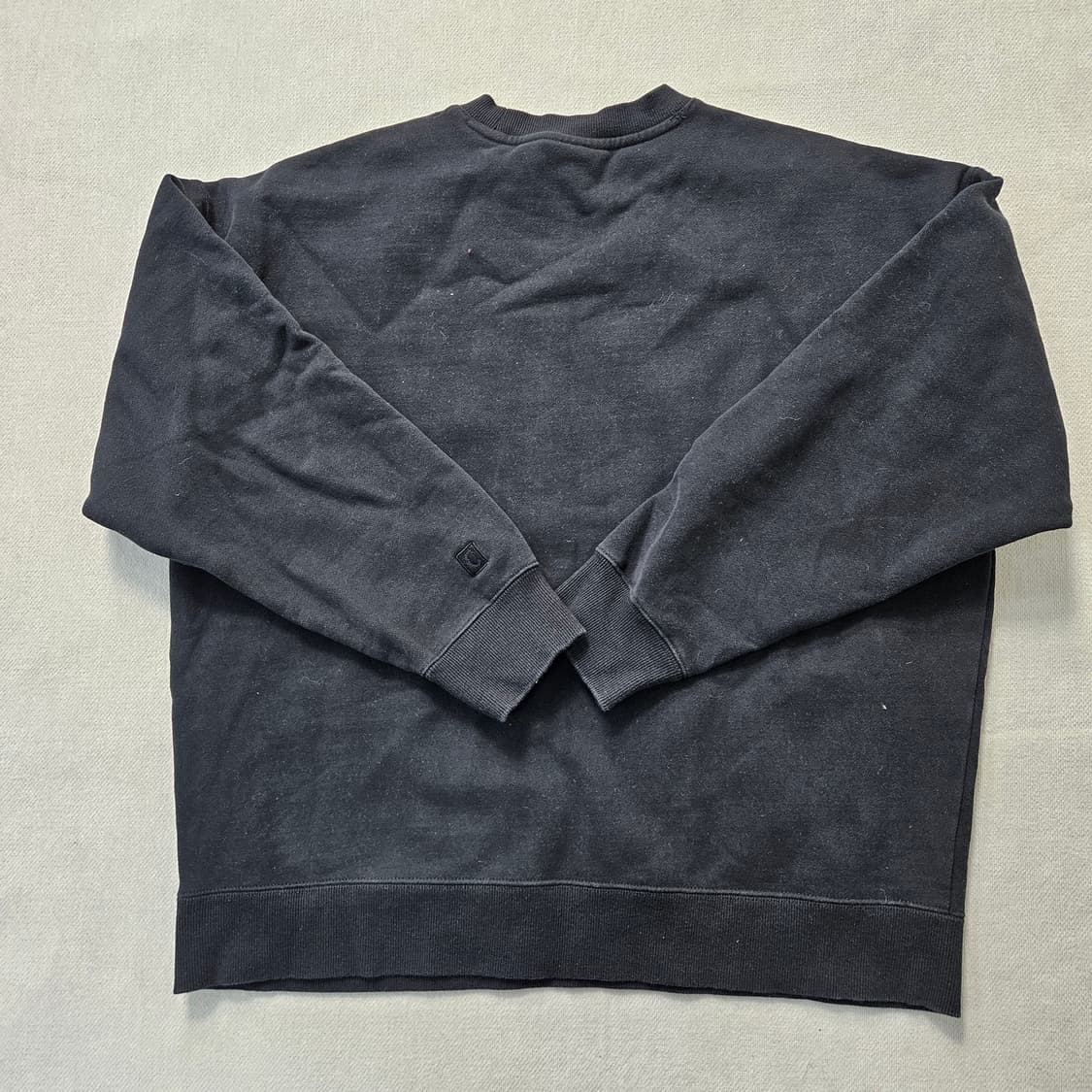 M 커버낫 블랙 맨투맨 0306Y 상품이미지2