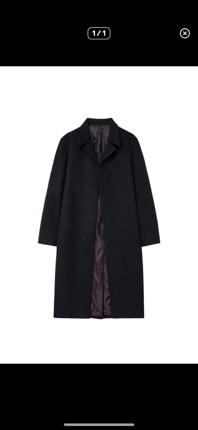 A ta 블랙 m 엔드 코트 상품이미지1