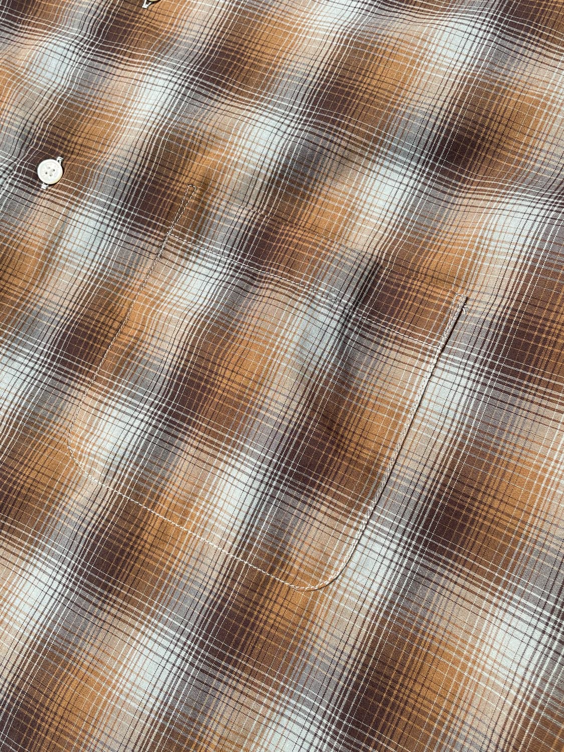 빔즈 BEAMS Ombre Check Easy Shirt 상품이미지4
