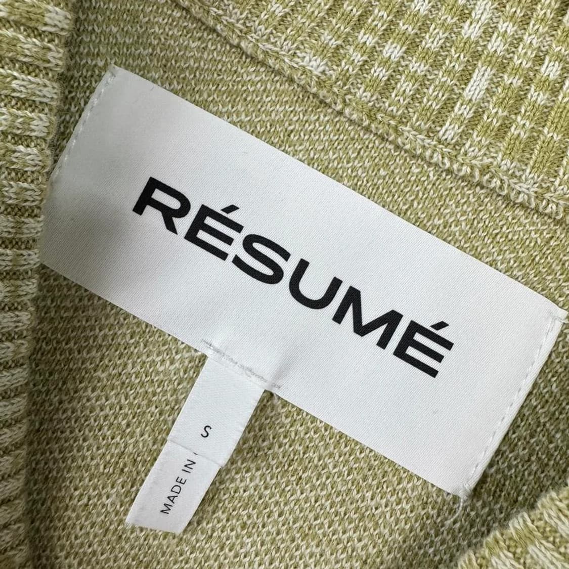 레쥬메 RESUME 23 니트 베스트 상품이미지4