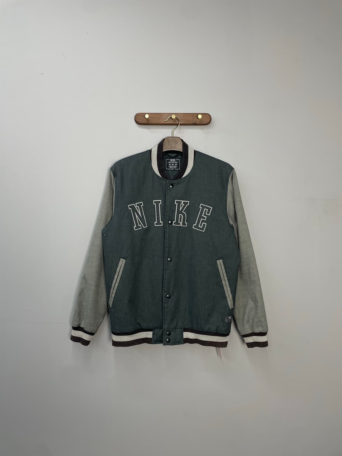 나이키 올드스쿨 빅로고 바시티 자켓 H1165 상품이미지2