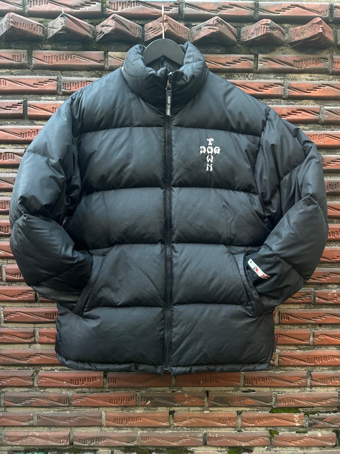 빈티지 90s 독 타운 리버시블 패딩 상품이미지1