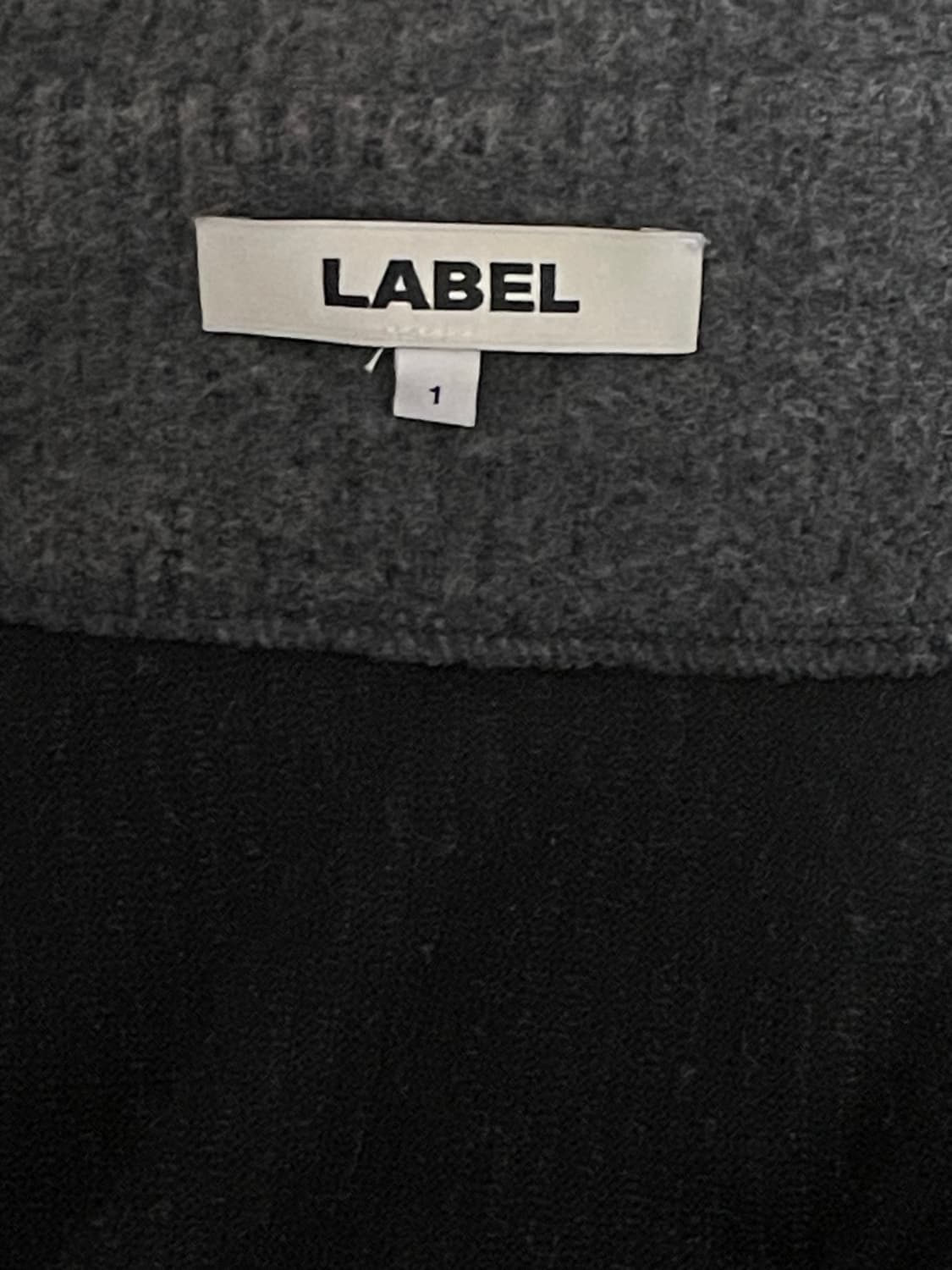 라벨아카이브 퍼지 니트집업 자켓 그레이 상품이미지4