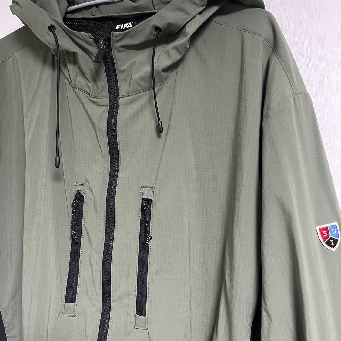 FIFA 올리브색 후드 바람막이 2XL 상품이미지2