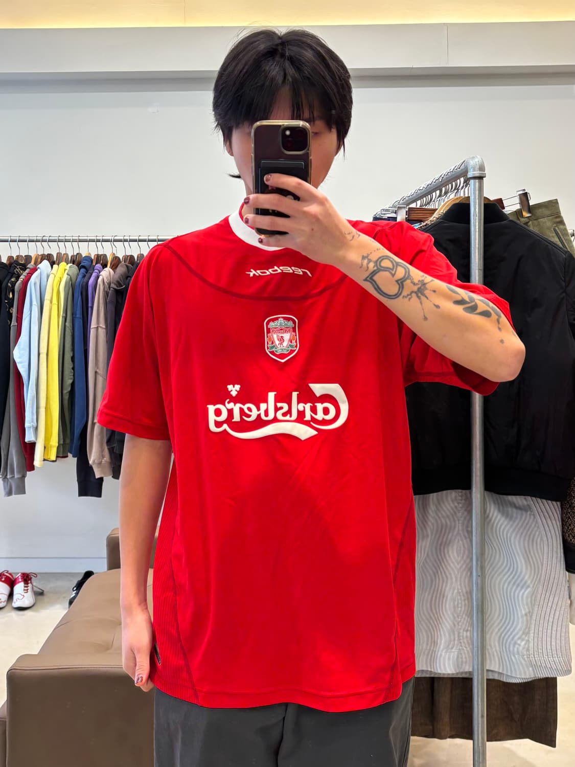 02/04 리복 리버풀 칼스버그 제라드 유니폼 상품이미지8