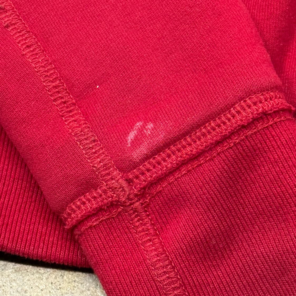 아베크롬비 양털 레드 딱붙 후드집업  상품이미지7