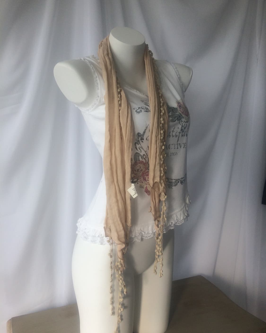 pom pom point scarf 상품이미지5