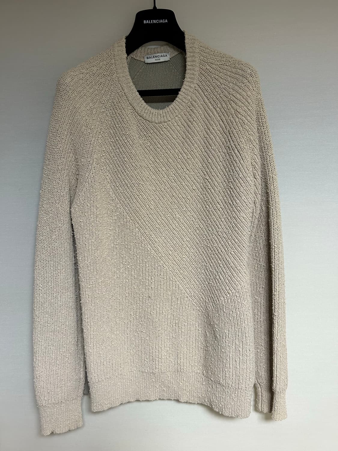 Balenciaga sweater green beige 상품이미지1