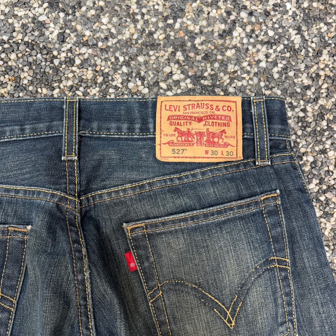 리바이스 527 로우 부츠컷 데님 (30)   상품이미지4