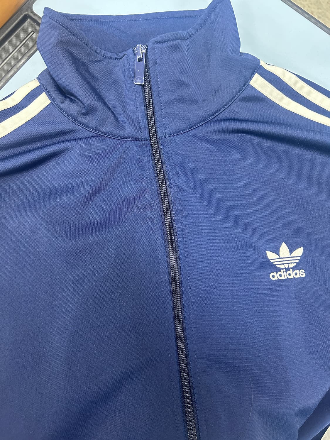 아디다스 파이어버드 트랙탑 져지 네이비 L 상품이미지3