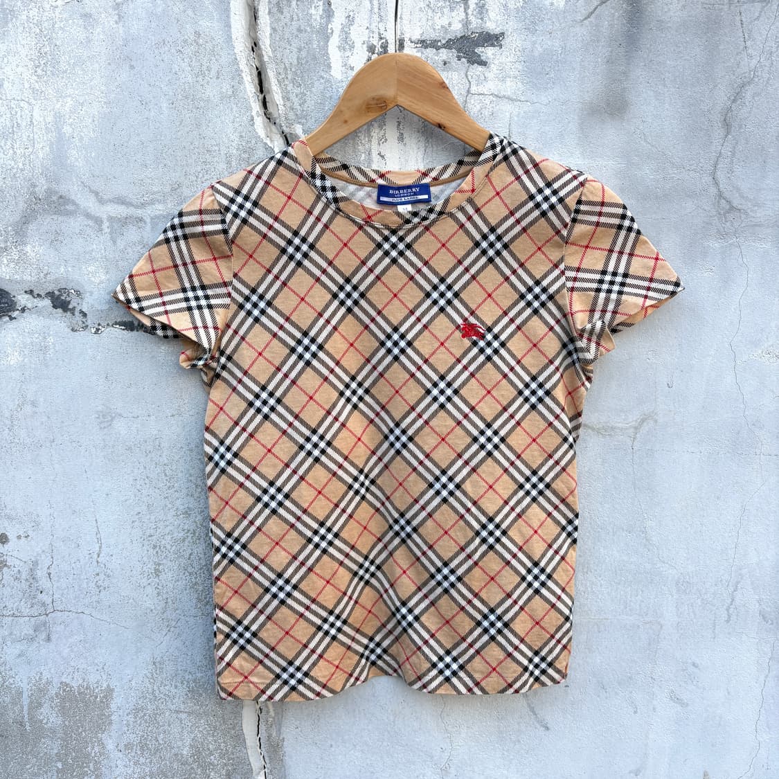 Burberry 버버리 노바체크 반팔 티셔츠 상품이미지1