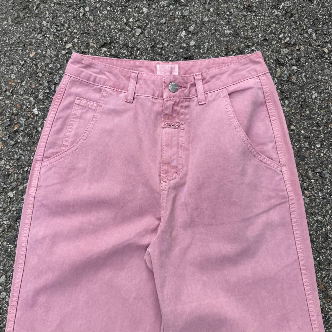 마리떼 프랑소와 저버 컷팅 와이드 데님 팬츠 상품이미지3