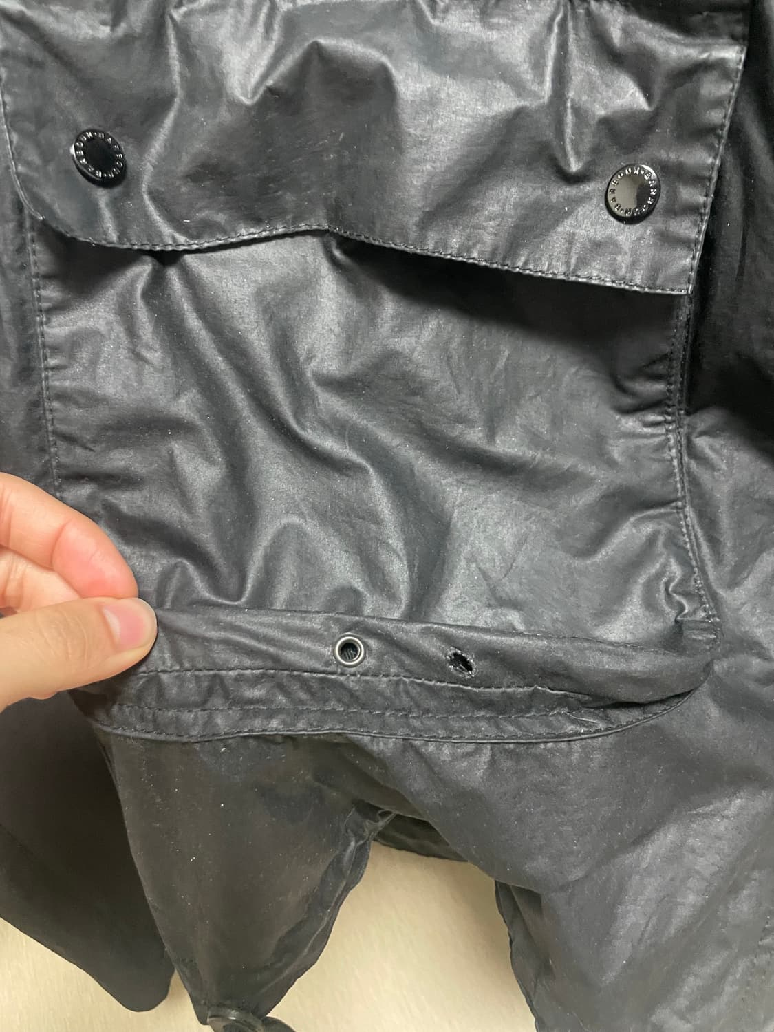 엔지니어드가먼츠 바버 집파카 상품이미지4