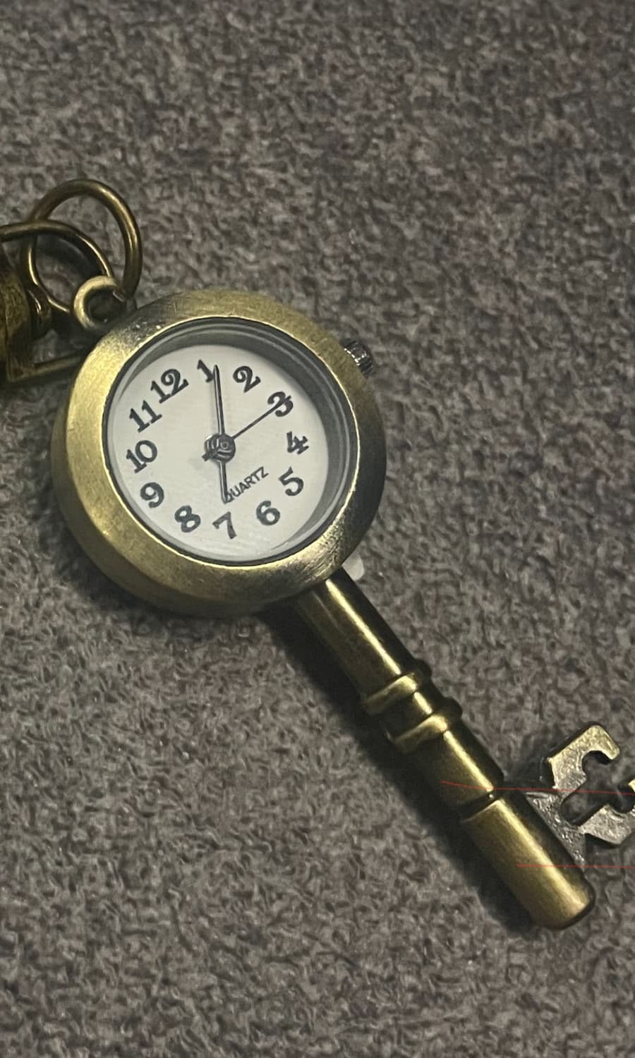 빈티지 깃털 시계 키링 상품이미지4