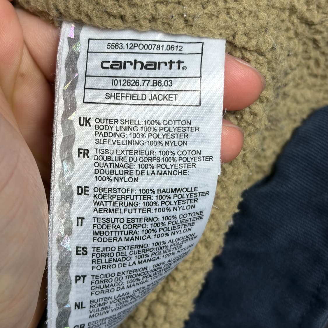 칼하트 셰필드 자켓 상품이미지6