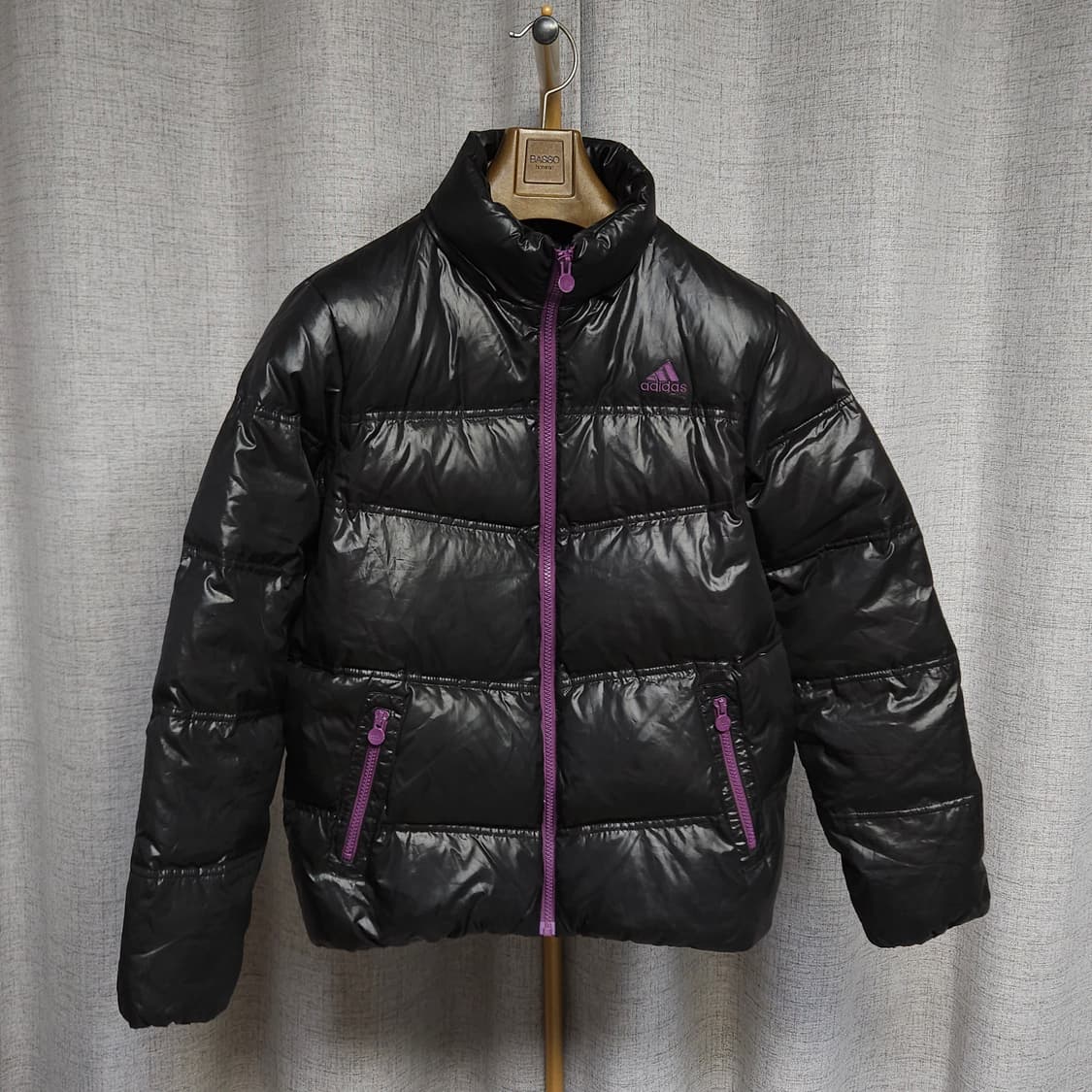 90 ) 아디다스 올드스쿨 여성 아디웜 발열 다운 패딩 상품이미지1
